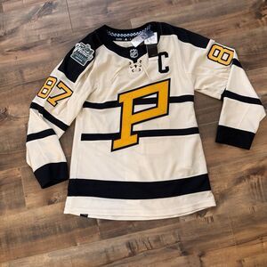 Adidas Sidney Crosby Pittsburgh Penguins 2023 NHL Winter Classic Jersey NWT 42